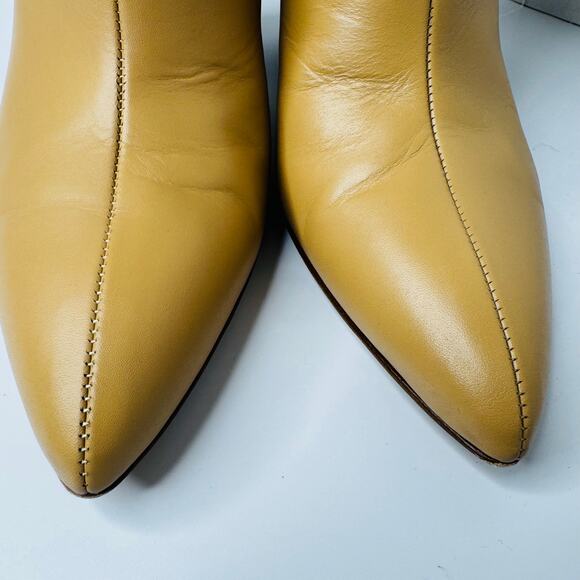 Gabriela Hearst Rio Tan Leather Ankle Boots Women’s Size 37 - Picture 9 of 9
